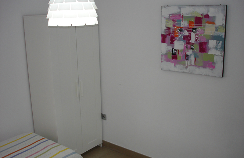 Habitación doble: Dos camas de 90 cm.