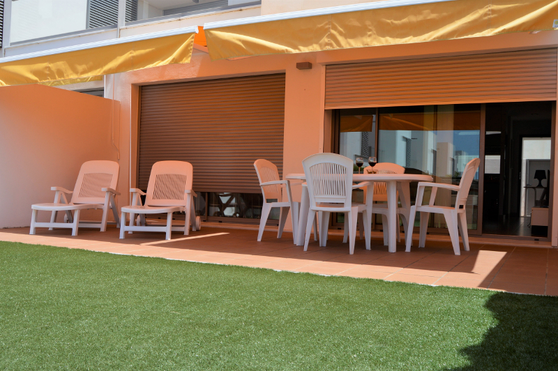 Terraza - Jardín: Ideal para tomar el sol
